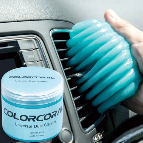 Car Cleaning Gel Universal Cleaning Putty For Car Vents And Interior Dust Removal Auto Detailing Kit Not Sticky To Hands Sweet Scent 160g used on car vents.