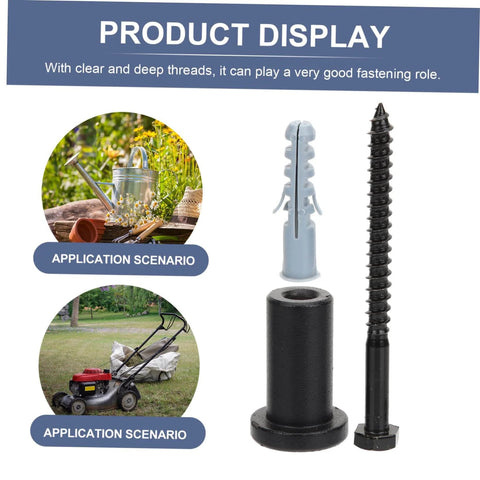 4 Sets Sliding Barn Door Hardware Kit With Carbon Steel Spacers, Track Connectors, And Wall Spacers For Secure, Smooth Mounting