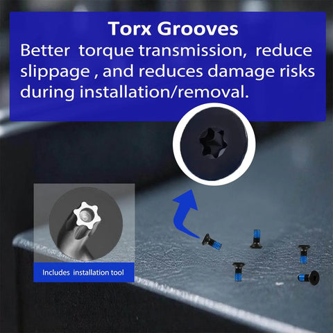 Two Size Screw Kit For Battery Tray Of Holosun Optics Includes Installation Tools Ten Point Nine Grade Carbon Steel With Blue Threadlocker