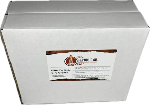 Forty Tubes Of Fourteen Ounce High Temp Moly Number Two Grease With Calcium Sulfonate Thickener Box