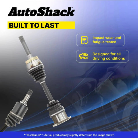 Front CV Axle Shafts Left And Right Replacement For 2015-2019 Hyundai Sonata And 2016-2020 Kia Optima 2 Piece Set