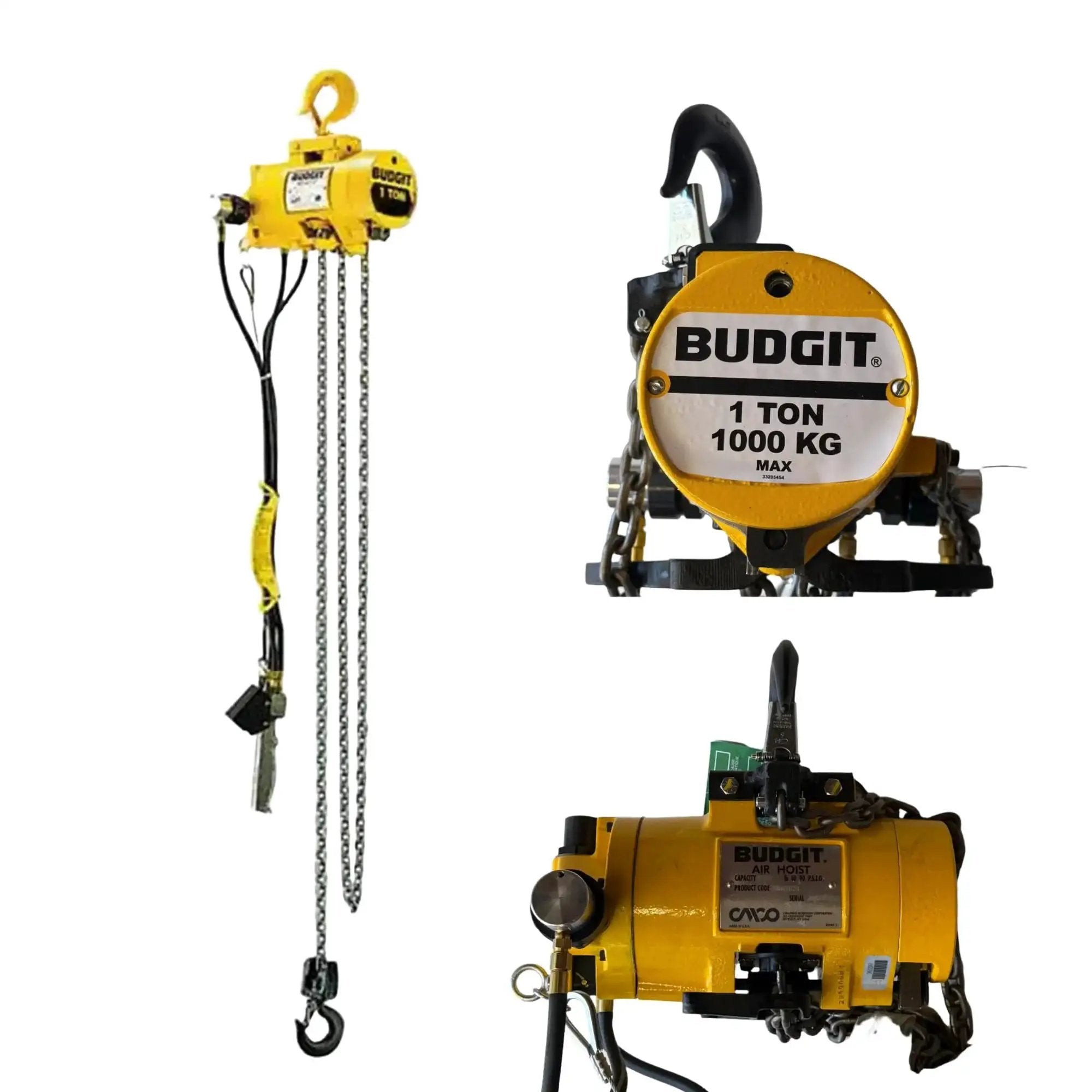 1 Ton Pneumatic Chain Hoist for Heavy-Duty Lifting 🍁