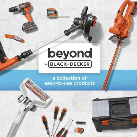 Do It All 46-Piece Drill And Screwdriver Bit Set For Home Projects, Versatile Kit displayed with other Black Decker tools