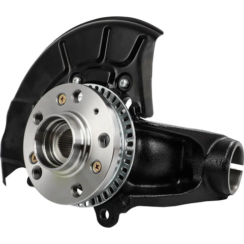 Front Left And Right Steering Knuckle And Wheel Hub Bearing Assembly Kit For Volkswagen Beetle 1999 To 2010 Golf 2000 To 2006 Jetta