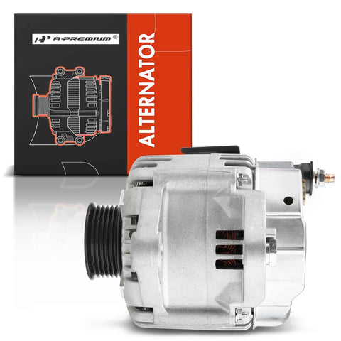 Beefed-Up 130 Amp Clockwise Alternator For Hyundai Santa Fe 2007 To 2009 And Kia Magentis 2007 To 2010 V6 2.7L 12V 6-Groove Pulley