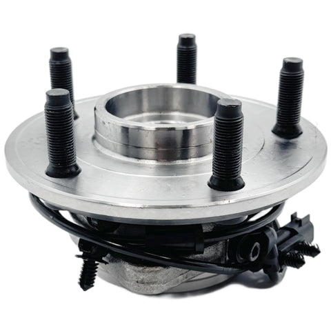 Front Wheel Bearing And Hub Assembly For Wrangler 2011 2012 2013 2014 2015 2016 2017 2018 4WD 5 Lug With ABS Direct Fit OE Quality Replacement Hub Kit Fits JK Models
