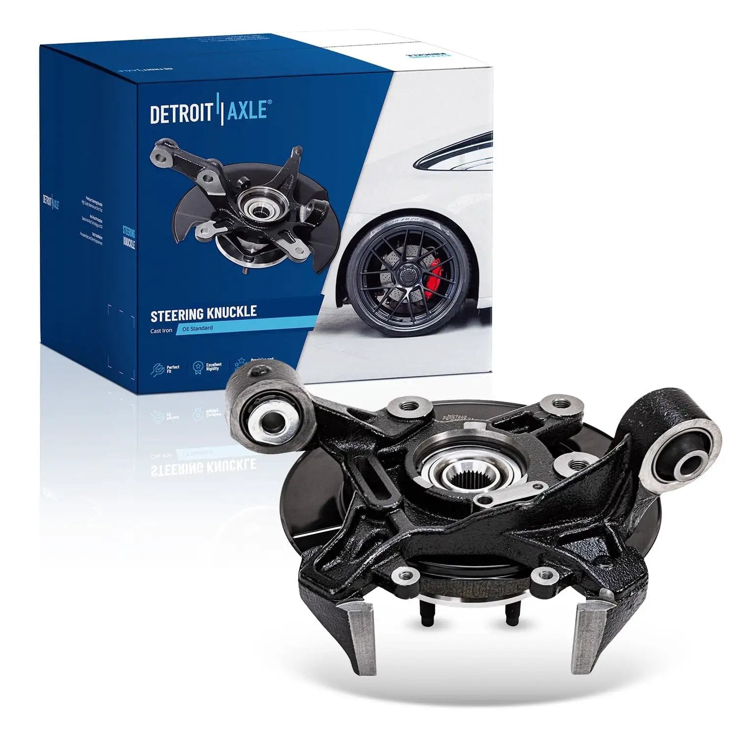 Rear Left Steering Knuckle Replacement for Ford Explor...