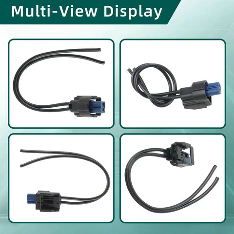 Connector Pigtail Harness For Camshaft Phaser Actuator VVT Solenoid, Replacement Part 05184101AG, multi-view angles