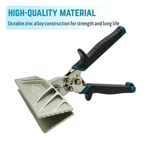 9 Inch Zinc Alloy Hand Seamer Tool For Bending And Folding Aluminum And Vinyl Roof Flashing Coil And Fascia Heavy Duty Construction Durable Roofing Hand Tool With Pro Grade Precision Grip For Pros And Long Lasting Performance