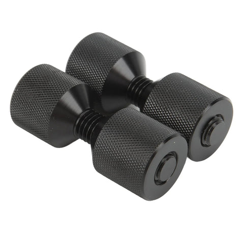 Diameter Alignment Pin With Flange And Two Hole Design, Heavy Duty Stainless Steel Threaded Rod Construction For Precise Positioning