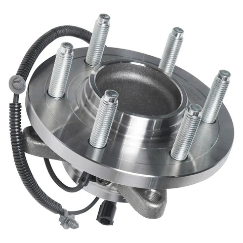Front Wheel Bearing Hubs Assembly Kit For 2009 2010 Ford F150 RWD With ABS Sensor 6 Bolt Front Hubs Replacement Pair Includes Both Front Wheel Bearings And Hubs