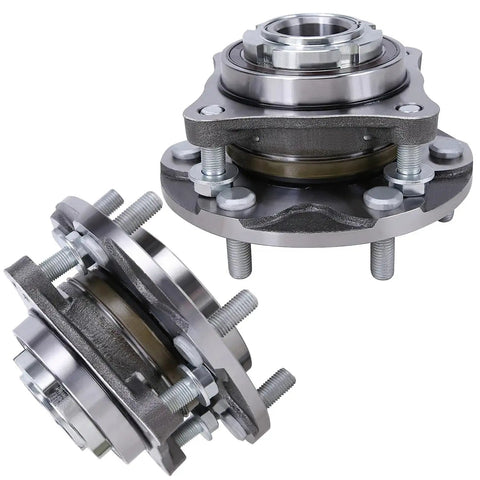 2WD Front Wheel Bearing Hub Assembly Fits Toyota 4Runner 2003 To 2019, FJ Cruiser 2007 To 2009, And Toyota Tacoma 2005 To 2019, Two Pack