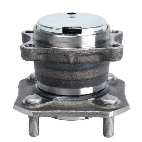 Front view of Rear Wheel Hub And Bearing Assembly Fits 2007 To 2012 Nissan Sentra 2.0L L4 With 4 Wheel ABS Replacement Durable OE Like