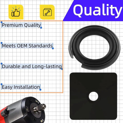 Three Eighths Inch Impact Wrench Retaining Ring Kit With Pro Grade Friction Rings O Rings And Anvil Tools For Electric And Pneumatic Wrenches Using A Three Eighths Inch Square Drive 20 Sets showing quality and parts.