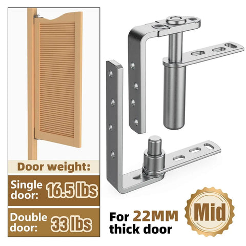 Saloon Door Hinges Double Action Self Closing Heavy Duty No Fuss Swinging Door Hardware For Cafe Doors Two Way Swing 304 Stainless Steel Rustproof Corrosion Resistant 2 Pack