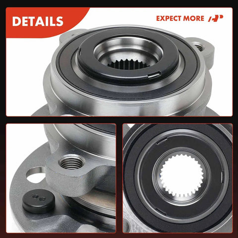 Front Wheel Bearing And Hub Assembly 5 Lug Drop In Direct Fit For Hyundai Sonata 2022 2023 Tucson 2022 2023
