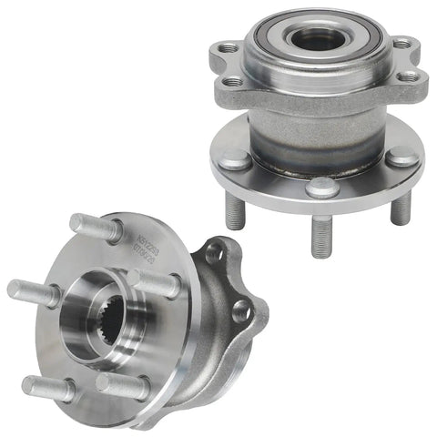 Rear Wheel Bearing Hubs Kit For 2005-2009 Subaru Legacy And Outback ABS Models Includes 2 Rear Hub Assemblies And 2 Sway Bar End Links Replacement For Smooth Dependable Performance