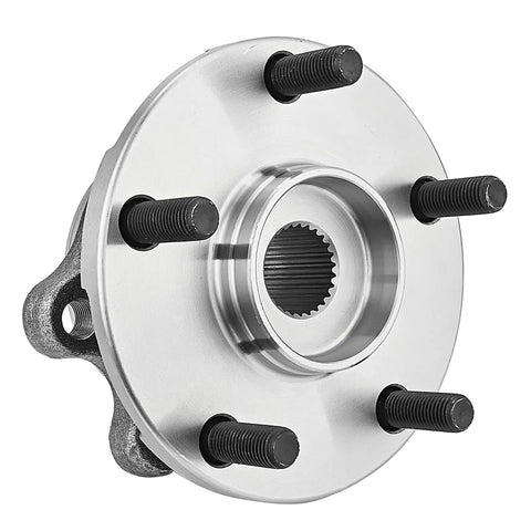 Pair Front Wheel Bearing And Hub Assembly Fits 2017 2018 Toyota Corolla iM, 2006 2012 RAV4, 2012 2018 Prius V, 5-bolt view