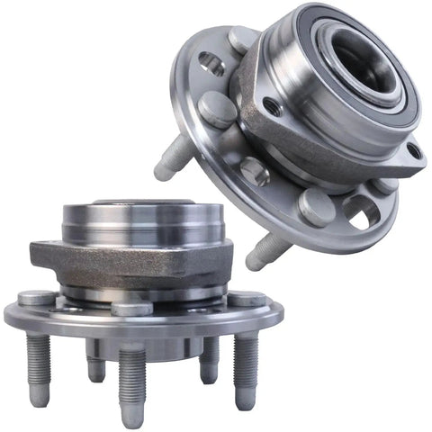 2Pcs Front And Rear Wheel Bearing Hub Assembly Fits Malibu 2013 2015 Impala 2014 2017 Buick Lacrosse 2010 2016 5 Lug
