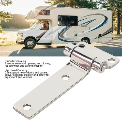 T Shape Door Hinge 304 Stainless Steel Smoother Operation with RV backdrop