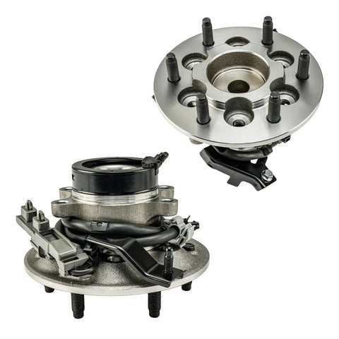 Ready-To-Roll Pair Front Wheel Hub Bearing Assembly 515106/515107 For Chevy Colorado, GMC Canyon, Isuzu I-290, I-370, I-280