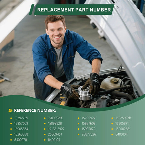 Mechanic installing 14V 300A High Output Alternator Replacement For GM Escalade Tahoe Suburban Yukon Avalanche H2 2007-2011