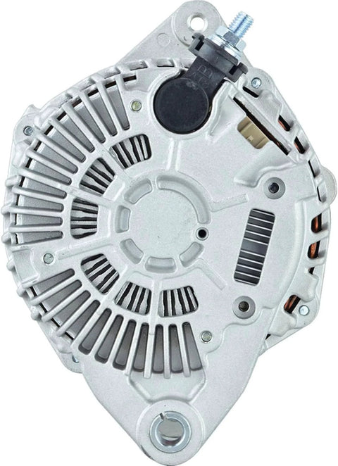 Rear view of Plug And Play Alternator Replacement For Nissan Murano 2015 2016 2017, Pathfinder 2013 2014 2015 2016 2017, QX60 2014 2015 2016, JX35 2013 V6 3.5L, OEM Grade Auto Alternator Replaces 11538N 23100-3JA1A 23100-3JA1ARE A3TJ3991 A3TJ3991ZC