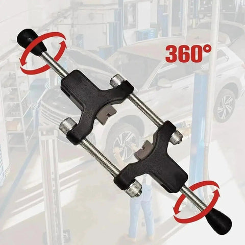 Half Shaft Sleeve Thread Repair Tool Kit - Universal External Bolt Thread Restorer With Quick Adjustment 30-110mm Range For Automotive Use - Restores Damaged Threads Fast And Keeps Your Ride Running Smooth