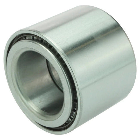 Close-up of a component from Rear Wheel Bearing And Hub Kit Set For Subaru Forester 1998 2008 Impreza 1993 2007 Legacy 1990 1999.