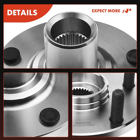 Front Wheel Bearing And Hub Kit 5 Lug Compatible With Toyota Camry 1992 To 2003 Sienna 1998 To 2003 Avalon 1995 To 2004 Solara