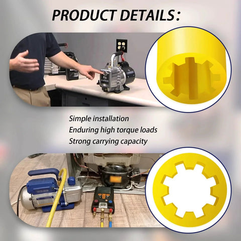 PR 77 Vacuum Pump Coupler Sleeve By XYgdhqpt Compatible With PR 6 Vacuum Pump Sleeve Replacement installation and details