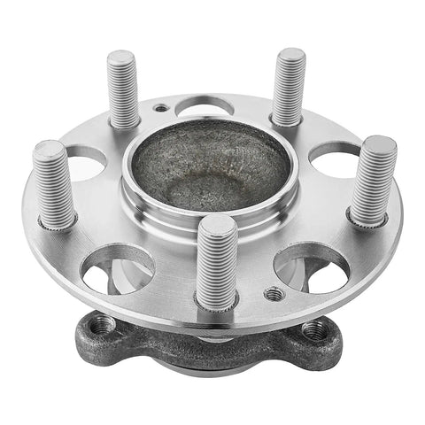 Close-up of Pair Rear Wheel Hub Assembly And Bearing For Honda Civic 2006 2011 EX SI Models And Acura CSX 2006 2011 ABS