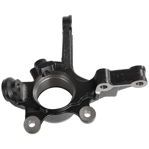 Black front steering knuckle and wheel bearing hub assembly for Sentra 2000 2006 1.8L 2.5L direct fit replacement front suspension