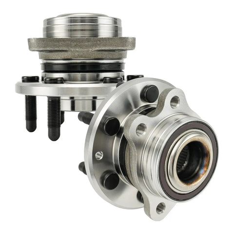 Front Wheel Bearing And Hub Assembly Pair For Chevy Colorado 2015 2022 4WD And GMC Canyon 2015 2022 4WD 6 Lug Replaces Worn Bearings