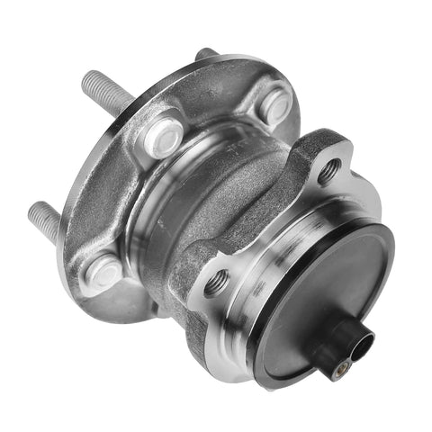 Rear Wheel Bearing And Hub Assembly For Ford Transit Connect 2014 2015 2016 2017 2018 Ready To Roll 5-Lug 4-Bolt Flange ABS FWD