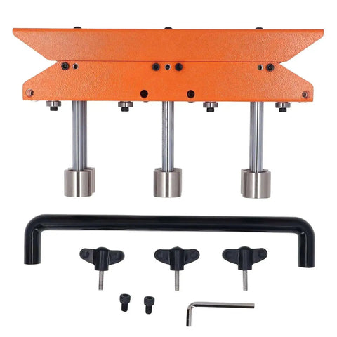 Heavy Duty Multi Station Roller Bender For 0 To 90 Degree Bends On Sheet Metal 0.3 To 1.0 Millimeters Adjustable 0.5 To 5 Inches Bend Heights with accessories