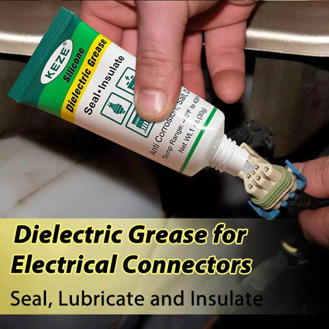 Dielectric Grease For Electrical Connectors And Spark Plug Boots Automotive And Marine Battery Terminals Shield Moisture