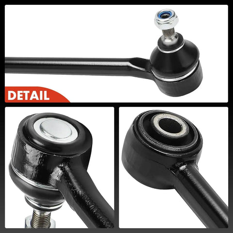 Close-up details of Two Pack Rear Forward Upper Control Arm With Ball Joint And Bushing Compatible With Hyundai Tucson 2010 To 2015 Kia Optima 2006 To 2010 Sportage 2011 To 2016 Rondo 2007 To 2012 Magentis 2006 To 2010.