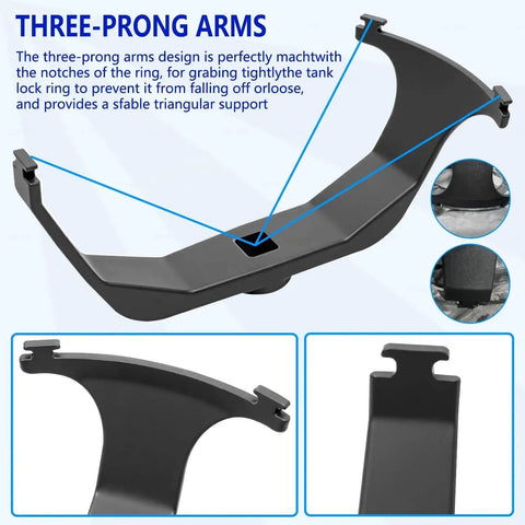 6599 Fuel Tank Lock Ring Tool For Quick No Fuss Fuel Pump Sender Removal And Installation with three-prong arms design