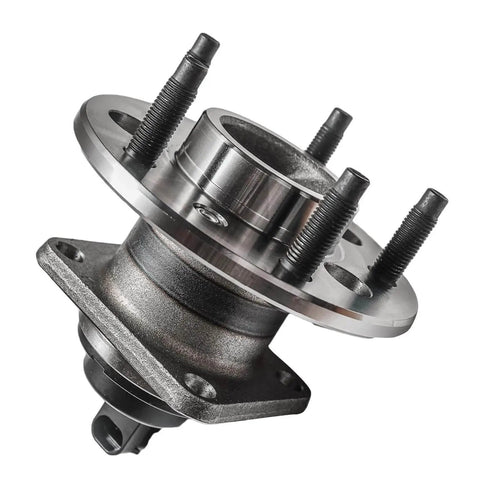 2pc Rear Wheel Hub and Bearing Assembly for Chevrolet Malibu, Buick Lucerne LeSabre, 5-lug with ABS Sensor Cap Replacement