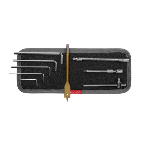 Must Have Magnetic Tool Mat Set for Garage and Workshop, Includes Magnetic Tray and Screw Organizer Pad with tools attached