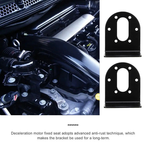 DC Motors Mounting Bracket And Gear Motors Mounting Holder 2 Pack No Frills For Support Stand in engine setup