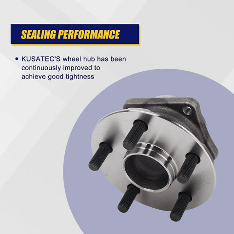 Rear Wheel Bearing And Hub Assembly 512218 for Toyota Celica Corolla Matrix and Pontiac Vibe 2000 to 2008 5 Lug Without ABS