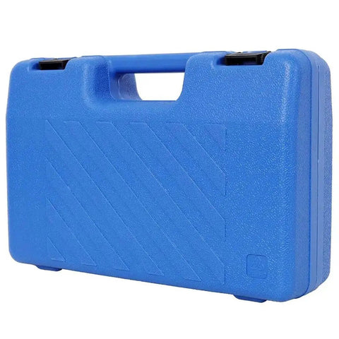 Blue carrying case for Beefy Electric Metal Nibbler Drill Attachment with 360 Degree Rotation 500W Handheld Cutter