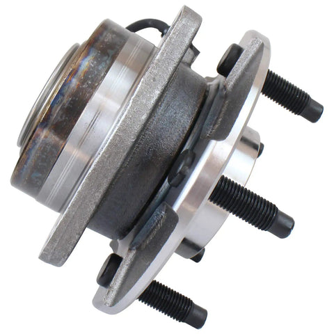 Side view of Front Wheel Bearing And Hub Assembly 513189 Fits 2005 2006 Chevy Equinox, 2006 Pontiac Torrent, 2002 2007 Saturn Vue With ABS