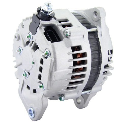 Drop-In Beefy High-Performance Alternator For 03-07 Murano 3.5, 02-03 Maxima 3.5, 95-00 Maxima 3.0, 02-04 I35 3.5, 98-00 I30 3.0 - OE-Equivalent Replacement With AHI0104 LR1110-710C 40044021 23100-0L701.