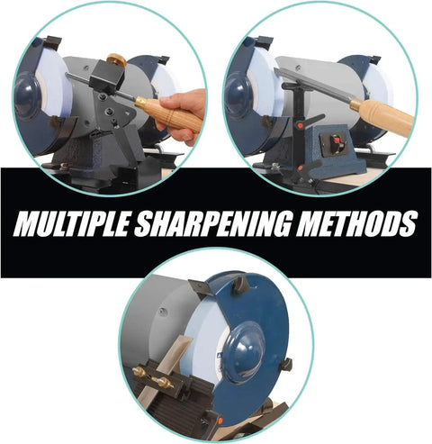 Pro Grind Sharpening System For 8 Inch Grinders Helps You Sharpen Lathe Turning Tools Chisels Skews Gouges Bowl Gouges