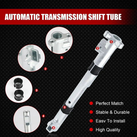 Shift Tube With Plunger And Bushing Assembly 905-102 For E And F 1995-2011, shown with detailed parts view.