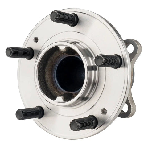 Rear Wheel Hub Assembly With ABS For Hyundai Santa Fe 2007-2020 Sorento 2011-2015 Santa Fe Sport 2013-2018 Veracruz 2007-2012 Santa Fe XL 2019 FWD 5 Lug Direct Fit 512326 showing front view.