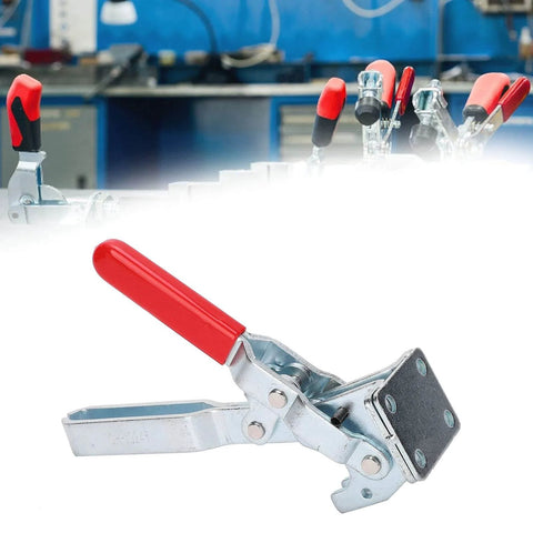 Vertical Quick Release Toggle Clamp Beefy Heavy Duty 450Kg Holding Capacity For Woodworking Professional Tool With Galvanized Iron Construction And Included Screws Nuts Washers